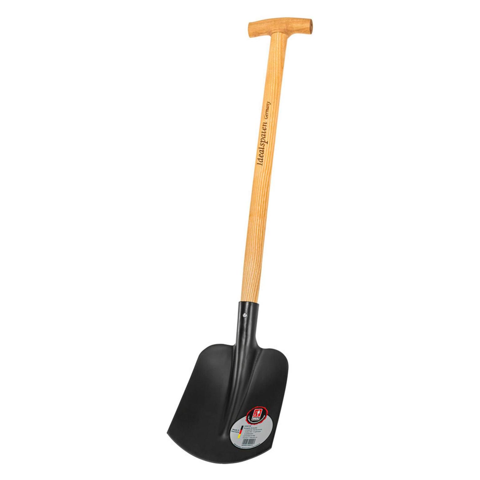 Magni IDEAL-Kompakt-Schaufel Sandschaufel für Kinder und Camping mit Eschen-T-Stiel 63 cm (81046736)