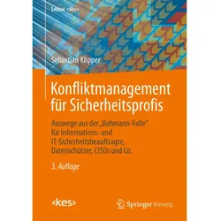Konfliktmanagement für Sicherheitsprofis, Fachbücher von Sebastian Klipper