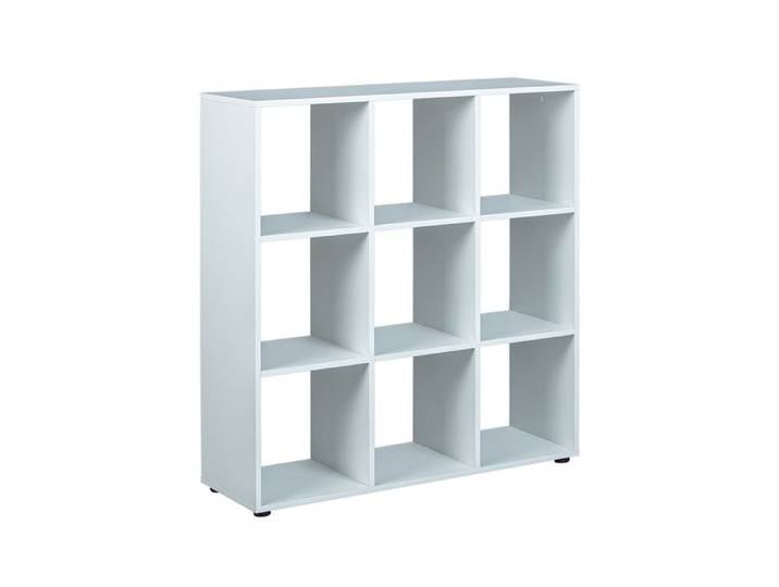 Cadora Étagère/séparateur de pièce 9 compartiments blanc.