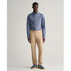 Gant für Herren. 1505221 Slim Fit Twill Chino-Hose (32/34), Lässig, Baumwolle, Bio-Baumwolle, Nachhaltig