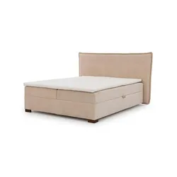 S-STYLE Boxbett mit Bettkasten  Cord  H3 Lovetti ¦ beige ¦ Maße (cm): B: 180 H: 119