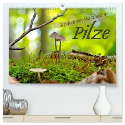 Pilze - Schätze am Waldboden (hochwertiger Premium Wandkalender 2027 DIN A2 quer), Kunstdruck in Hochglanz