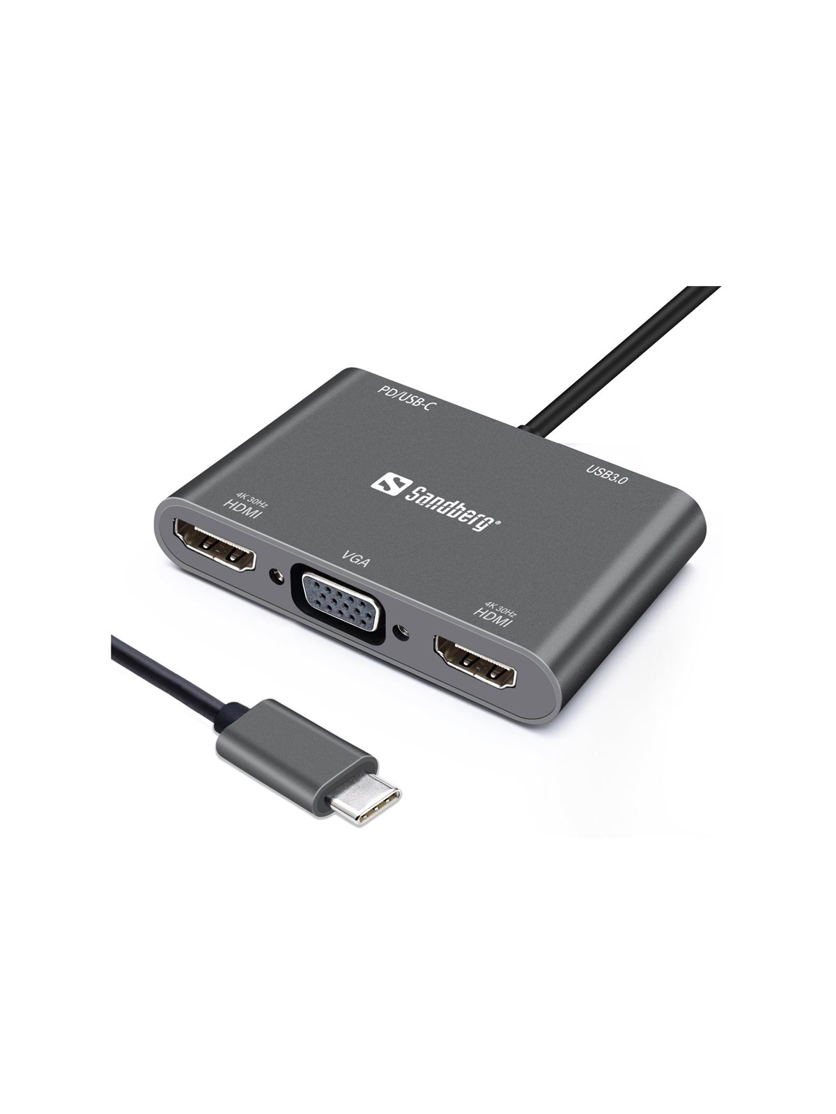 Sandberg USB-C MultiPort Docking Station