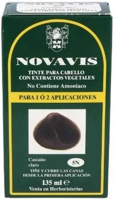 Novavis Tinta #5N - Castanho Claro 135 ml