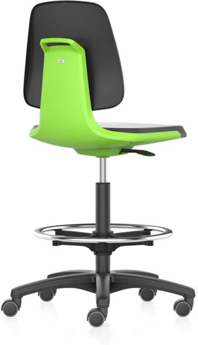 bimos Arbeitsstuhl Labsit 4, PU grün Sitzhöhe 560-810 mm (9125-2000-3280)
