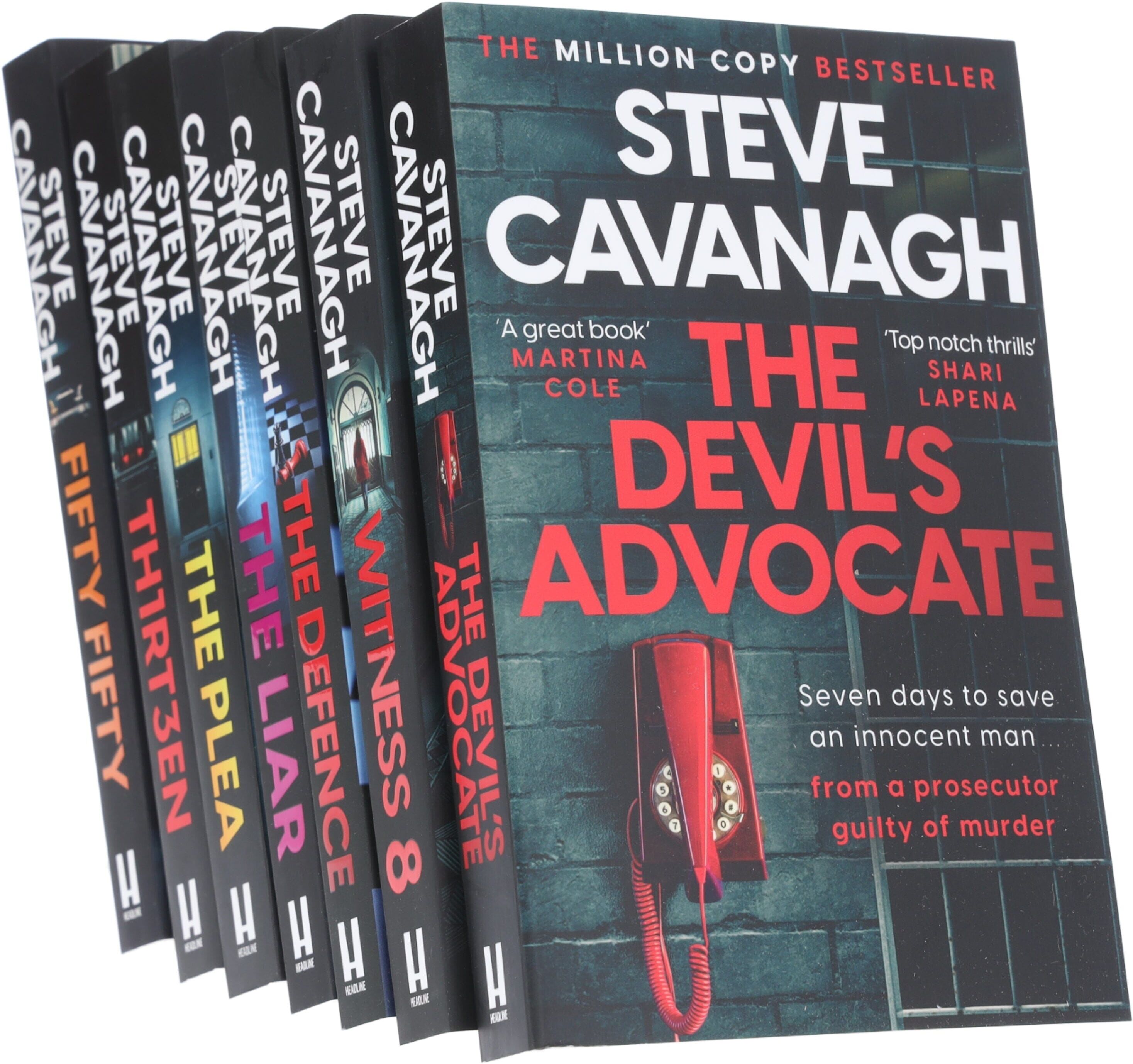 Eddie Flynn Series By Steve Cavanagh 7 Books Collection Set - Fiction - Paperback Hachette