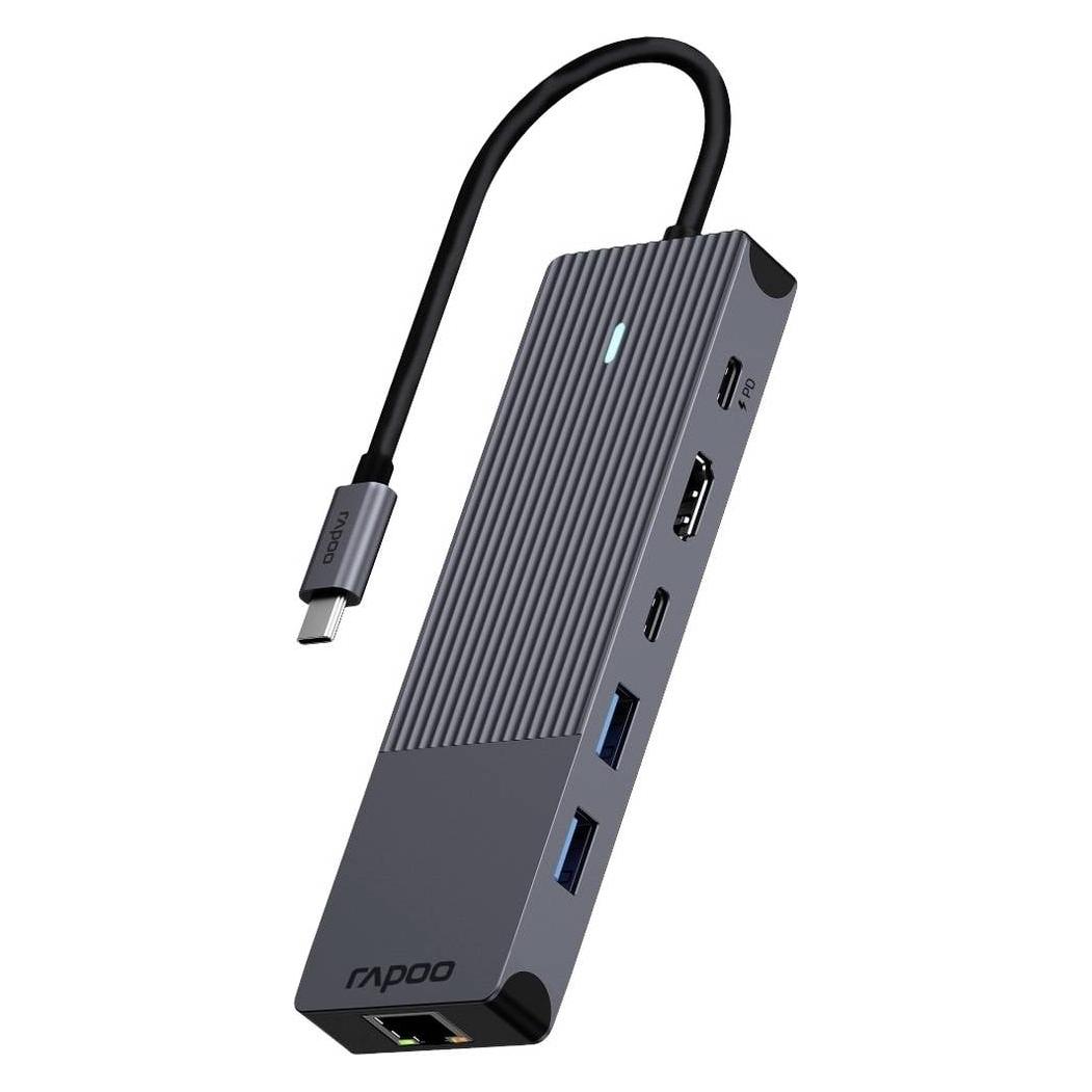 Rapoo UCM-2002 (USB-C, 6 Ports) (11410)