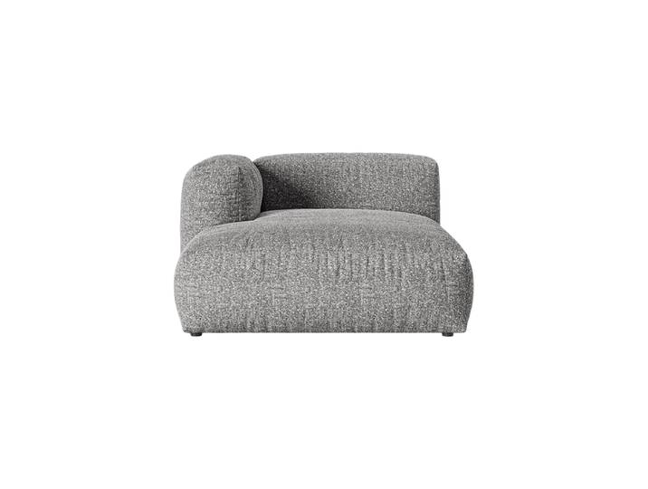 Modulares Design Chaiselongue „Martina“ Bouclé Graphit Micadoni