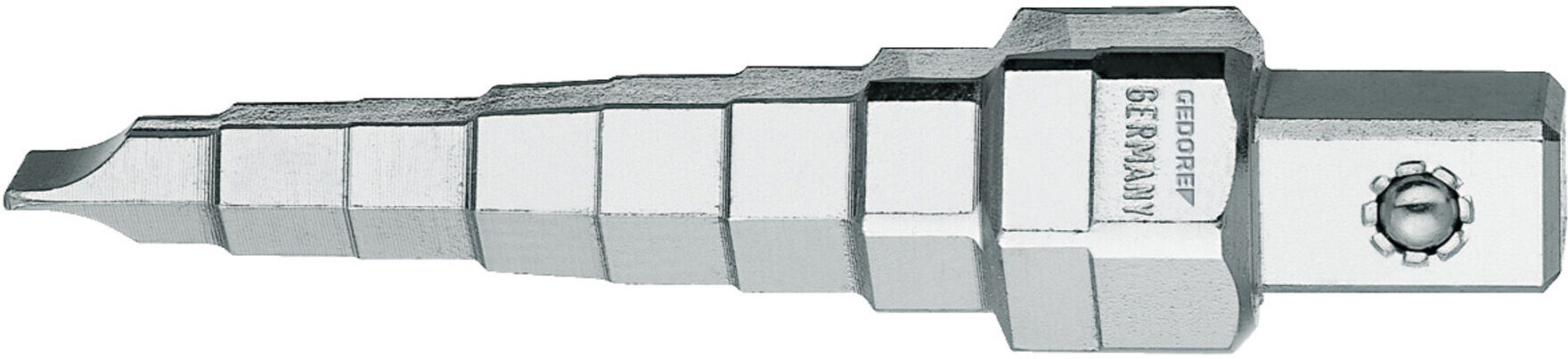Gedore 380150 Combi-Stufenschlüssel mit 8 Abstufungen 3/8"-1" (4611130)