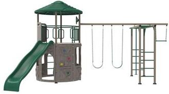Lifetime Adventure Tower Deluxe with Monkey Bars
