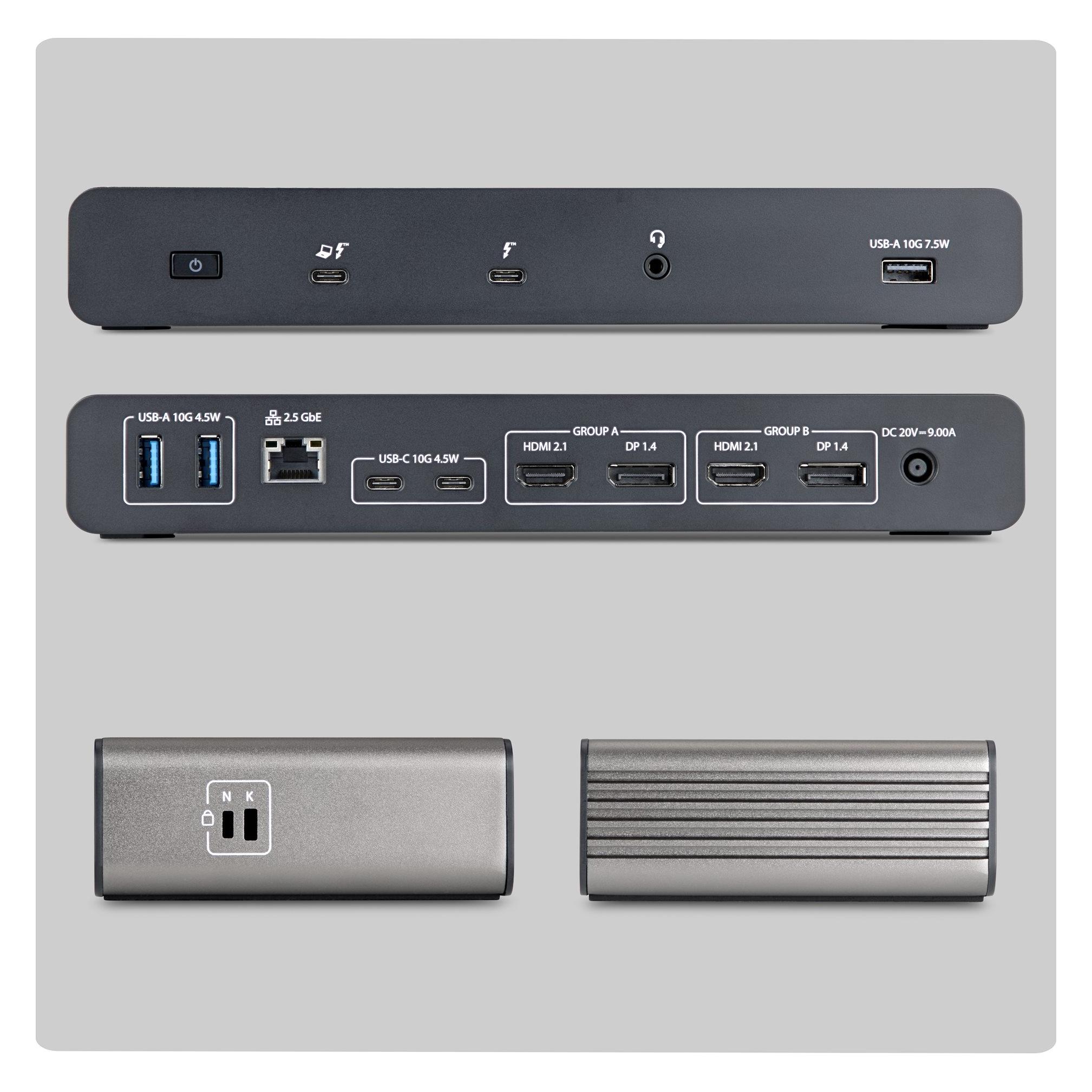 StarTech Thunderbolt 5 Docking Station. Nms Ns Accs (7 Ports) (206UE-TB5USB4DOCK)
