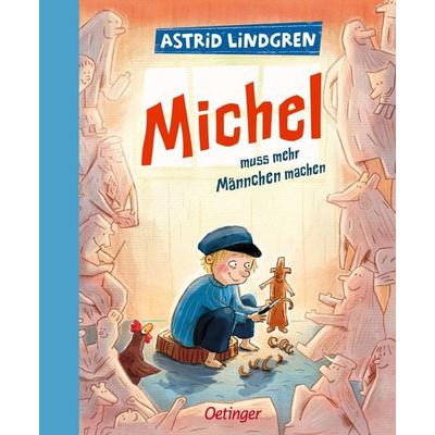 Michel aus Lönneberga 2. Michel muss mehr Männchen machen, Gebundene Ausgabe von Astrid Lindgren, Verlag Friedrich Oetinger GmbH, 978-3-7891-1080-1