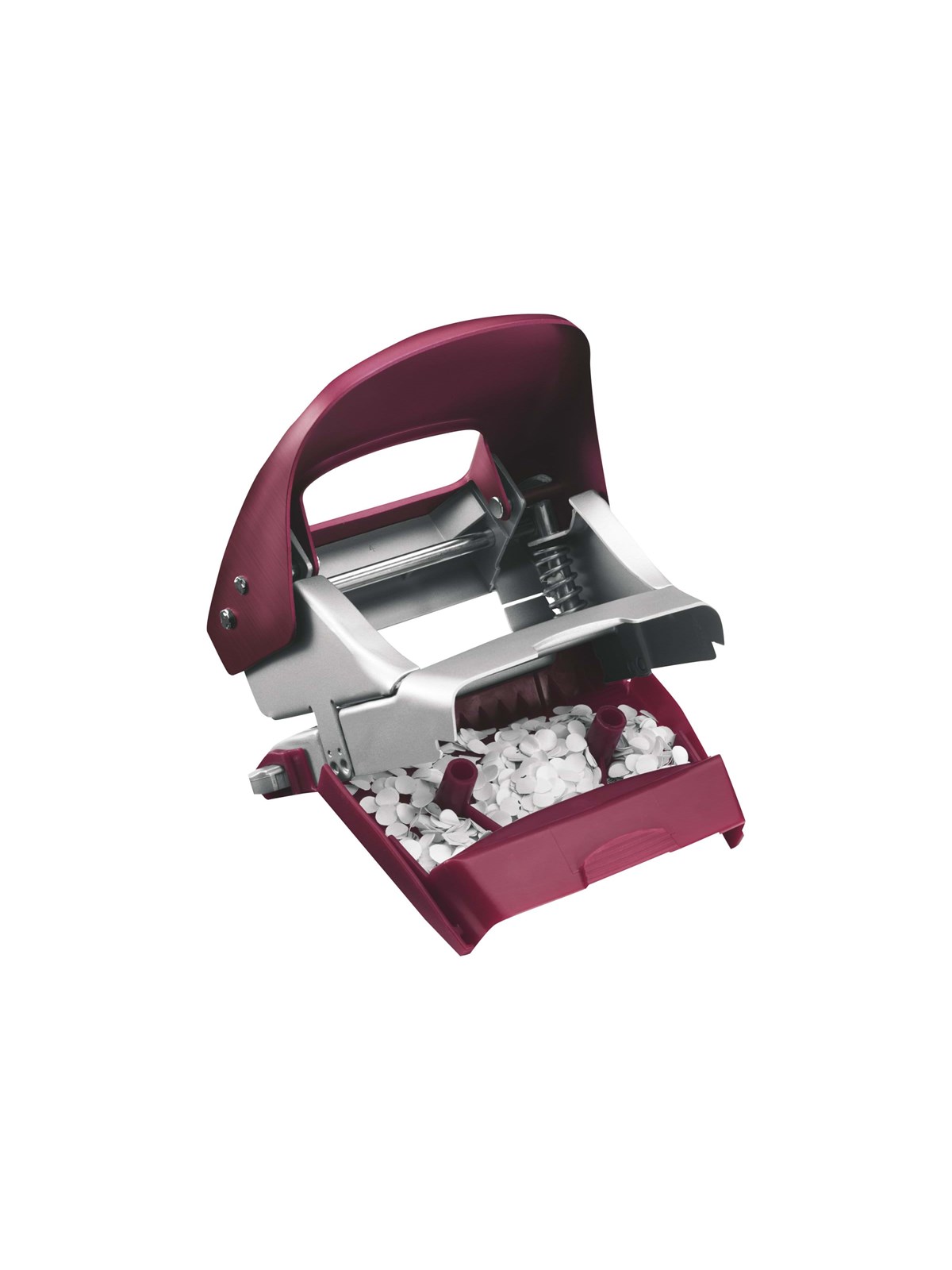 Leitz NeXXt Style Bürolocher (Metall) Granat Rot