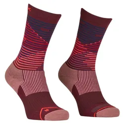 Ortovox Damen All Mountain Mid Socken - 42/44 - winetasting