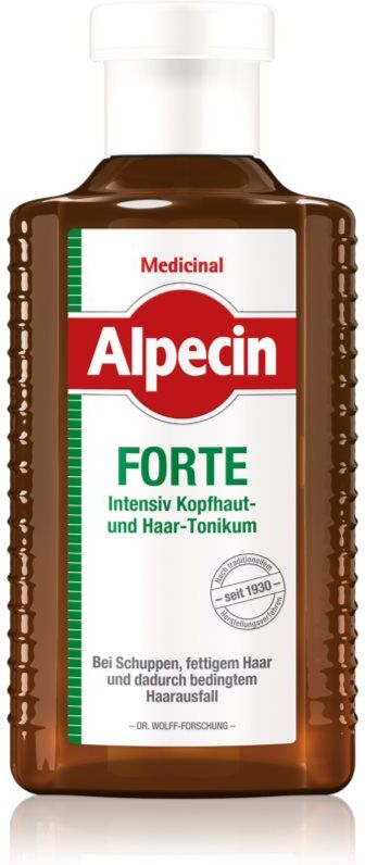 Alpecin Medicinal Forte lotion tonique intense anti-pelliculaire et anti-chute résistance 200 ml