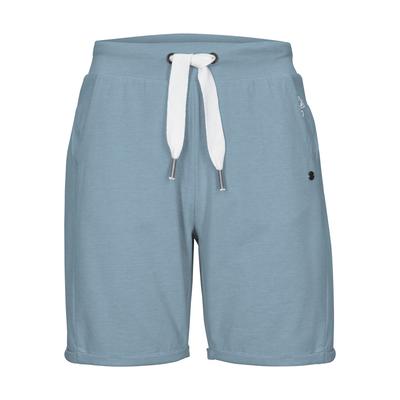 Bermudas "GS 45 WMN BRMDS", Damen, Gr. 38, Normalgrößen, blau (graublau), Obermaterial: 65% Polyester, 30% Baumwolle, 5% Elasthan, G.I.G.A. DX BY KILLTEC, Hosen Bermudas, Verstellbarer Bund, weich, strapazierfähig, floraler Akzent