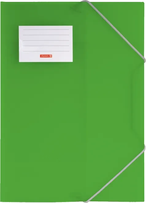 BRUNNEN Sammelmappe FACT!pp DIN A4 kiwi transparent