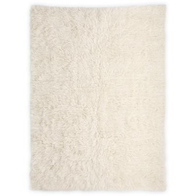 Wollteppich THEKO "Flokos 1", beige (natur), B:160cm H:40mm L:160cm, Wolle, Teppiche, original griechischer Flokati, Hochflor, Uni Farben, reine Wolle