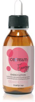 Inebrya Ice Cream Frequent Energy Lotion tratamento regenerador e restaurador da pele para cabelo fraco e cansado 125 ml. Ice Cream Frequent Energy Lotion