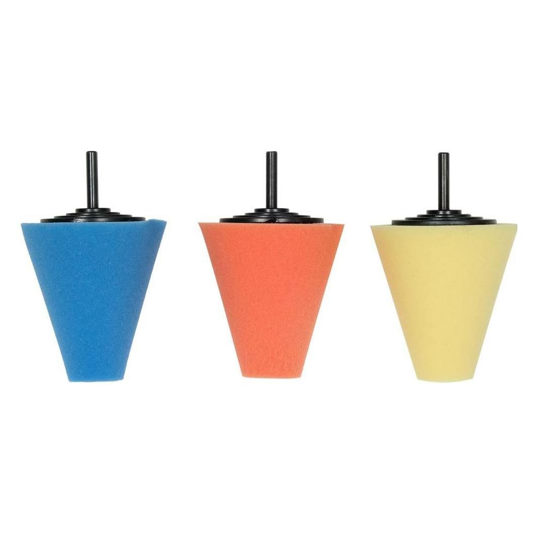 Yato Polierschwämme für Felgen 3 PCs (YT-47945)