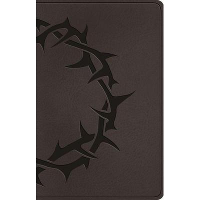 ESV Premium Gift Bible (Trutone, Charcoal, Crown Design), Gebundene Ausgabe von Esv Bibles, Crossway