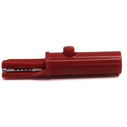 Mueller Electric BU-27.259.1 Krokodilklemme Bananenbuchse Rot