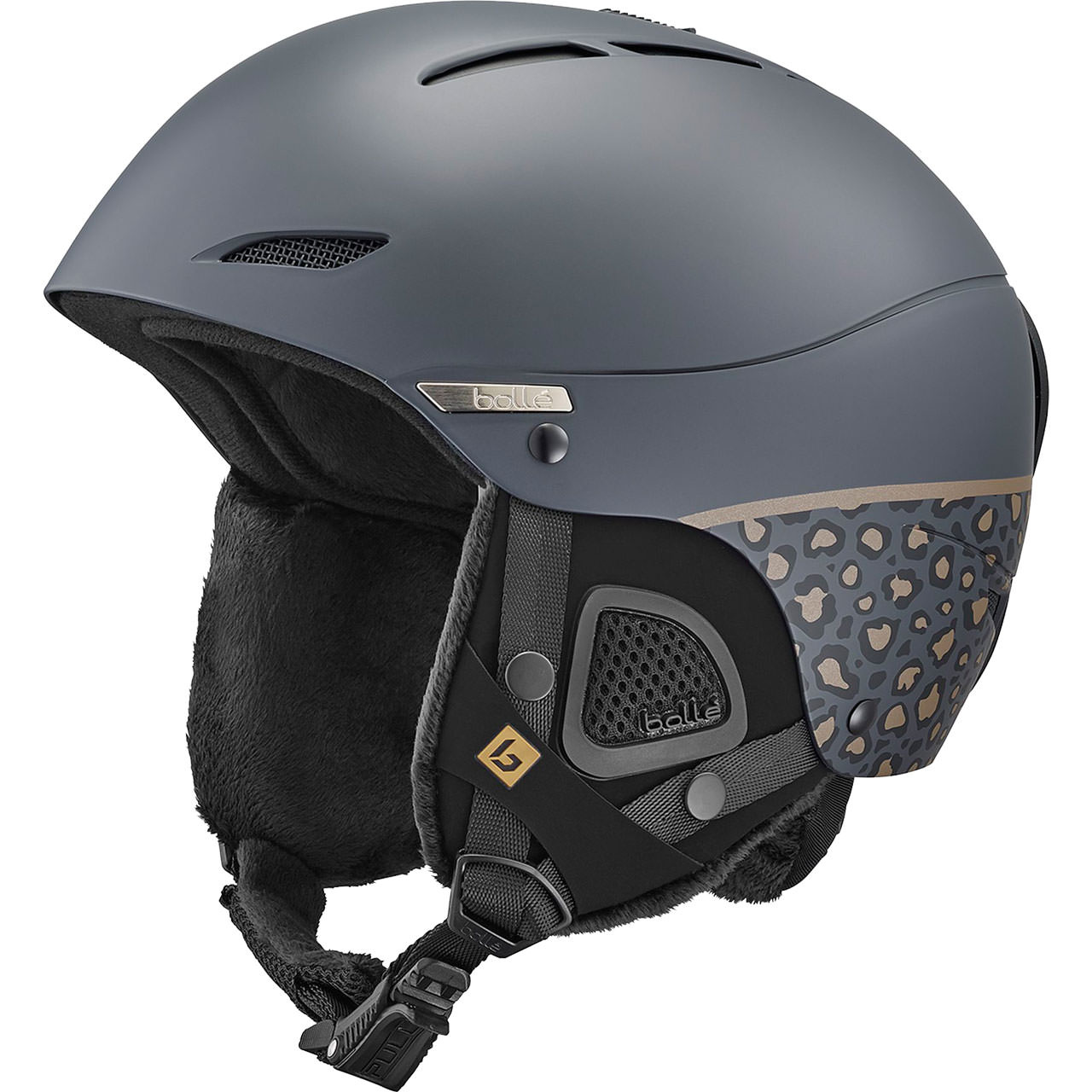 Bolle Juliet navy leopard matte - S = 52 - 54 cm