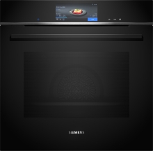 Siemens HS758G3B1 Einbau-Dampfbackofen 60cm schwarz TFTTouchdisplay cookControlPro HomeConnect Clean Coating