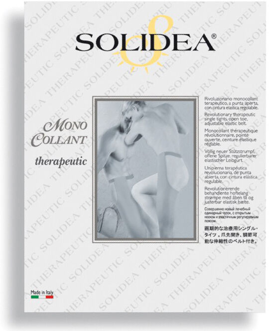 Solidea Class 1 Monocollant Compressivo Punta Aperta Colore Naturale Taglia 4-L
