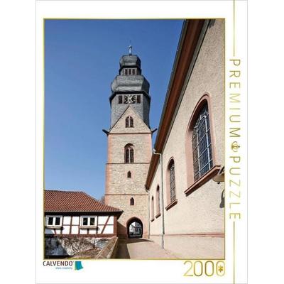 CALVENDO Puzzle Pfarrkirche St. Peter und Paul | 2000 Teile Lege-Größe 90 × 67 cm Foto-Puzzle für glückliche Stunden