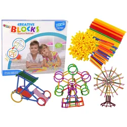 Bauklötze Construction Sticks Strohhalme Set
