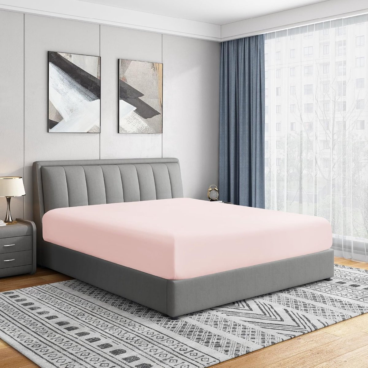 Luxe Ultrazacht Microvezel Hoeslaken voor Volwassenen - Rimpel- en Vervagingsbestendig