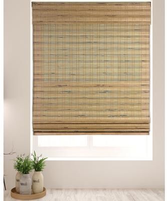 Arlo Blinds Tuscan Bamboo Roman Shades