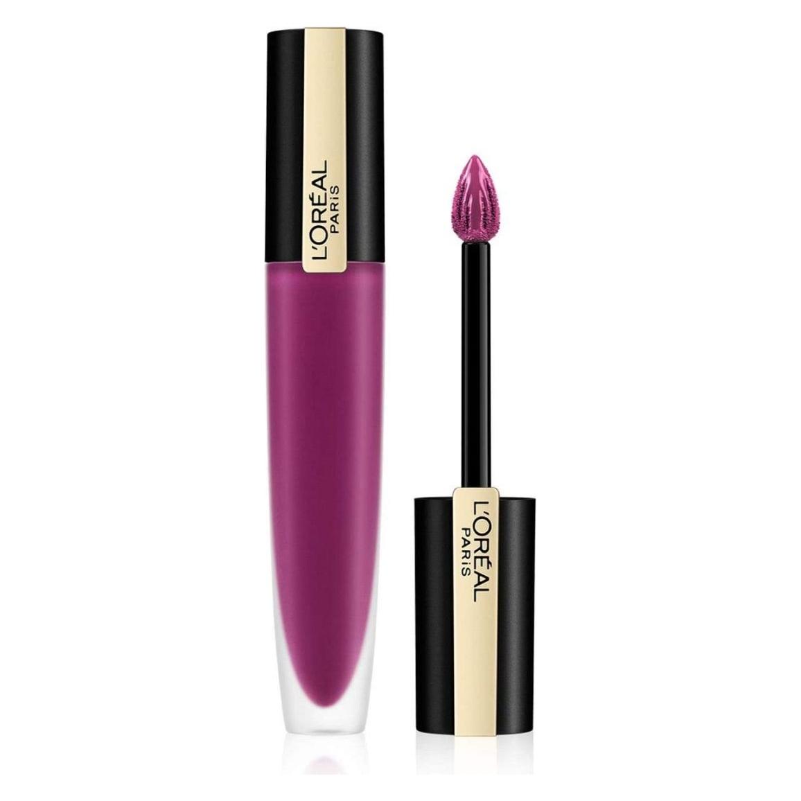 L'Oréal Paris L'Oreal Paris Rouge Signature Matte Lip Gloss 104 I Rebel 7ml (104 I Rebel) (67318872)
