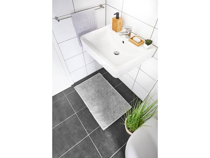 Tapis de bain Florida 40 x 60cm Gris/Gris