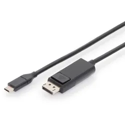 DIGITUS USB Type-CTM Gen 2 Adapter- / Konverterkabel, Type-CTM auf DP 2,0m