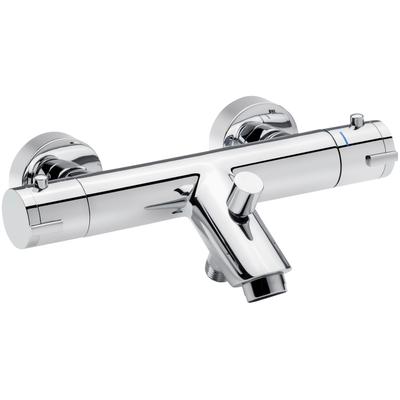 Badarmatur CORNAT "Alan", silber, Messing, Armaturen, Messing, verchromt