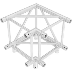 Milos Systems Corner 3-way 90° Heavy Duty Pro-40 Square G, Montage Lichttechnik