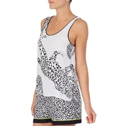 DKNY Wild Side Top and Shorts Set Schwarz/Weiß Viskose Small Damen