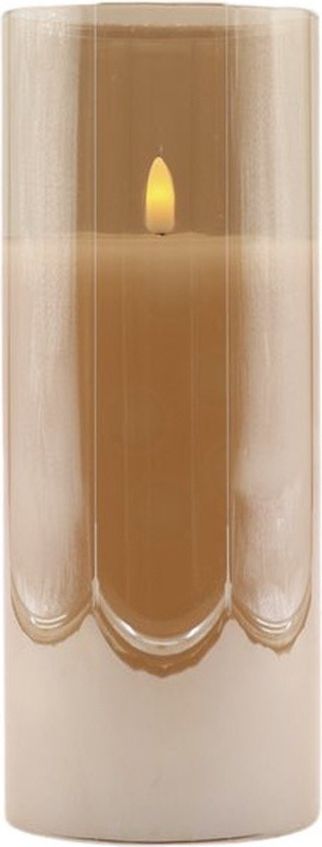 Mansion Atmosphere Led sfeerlicht goud 10 x 25 cm