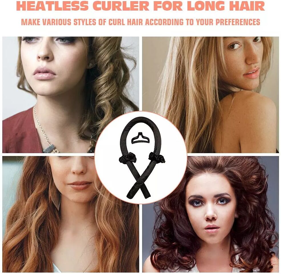 INF Locken Sie Ihr Haar ohne Hitze (Schwarz)