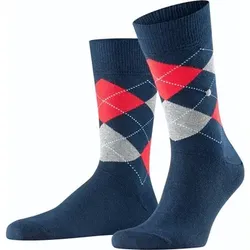 BURLINGTON King Herren Socken, Größe 40 in Blau 6120