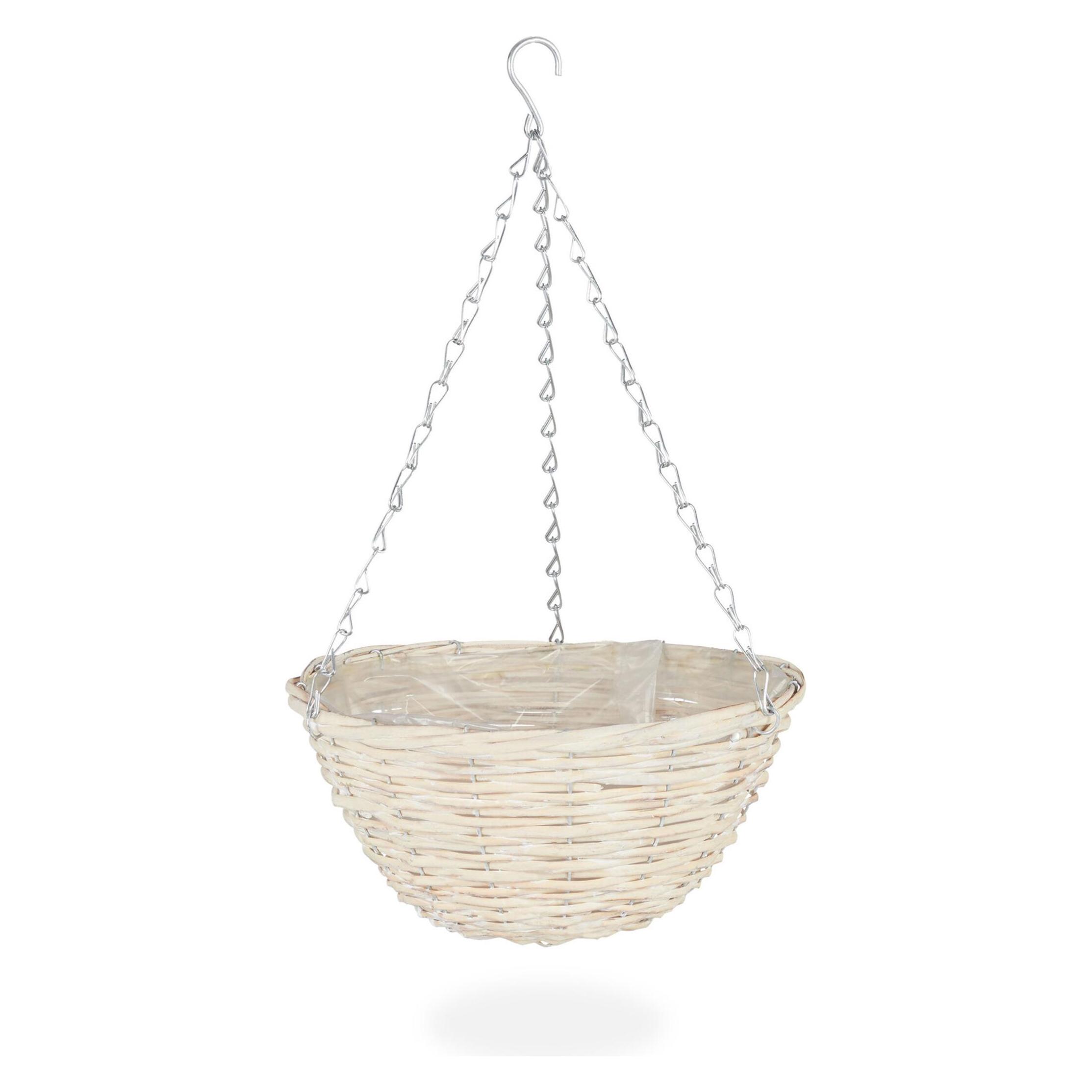 Relaxdays Blumenampel (25 x 25 x 12 cm) (4052025376611)