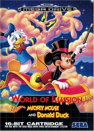 SEGA - Mega Drive - World of Illusion: starring Mickey Mouse Donald Duck - (OVP Anl.), gebraucht - sehr gut - Preis vom 10.10.2026 11:48:34 h