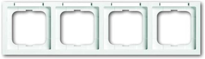 Busch-Jaeger Cadre 4-fach stws, inscription horizontale 1734-184 NSK (2CKA001754A4370)