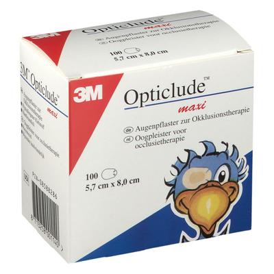 Opticlude maxi 5,7x8 cm 1539/100 100 St Pflaster