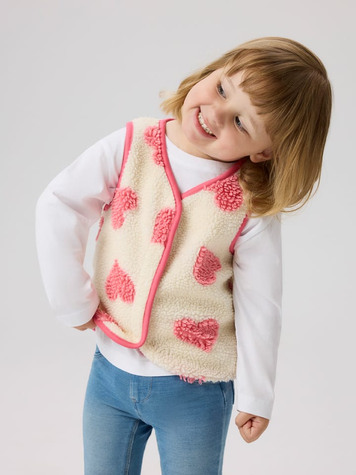 name it Weste ''Lara'' in Creme/ Pink - 98