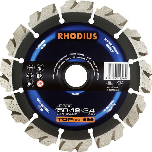 Rhodius 304463 Diamanttrennscheibe 150mm 1 St. Beton