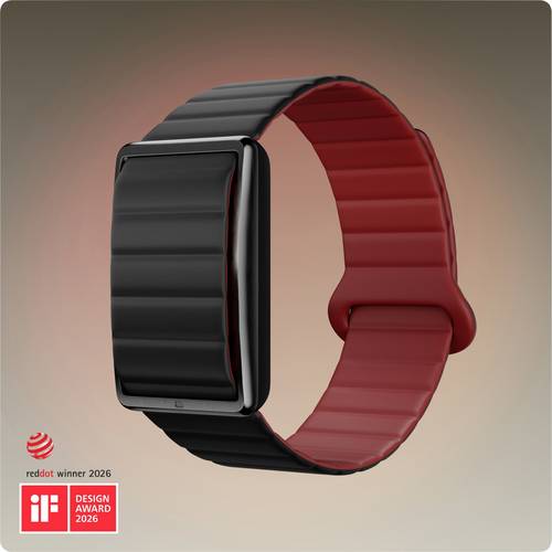Polar Loop GEN2 Fitness-Tracker S/M Black, Cherry