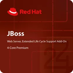 Red Hat JBoss Web Server, Extended Life Cycle Support Add-On, 4-Core Premium